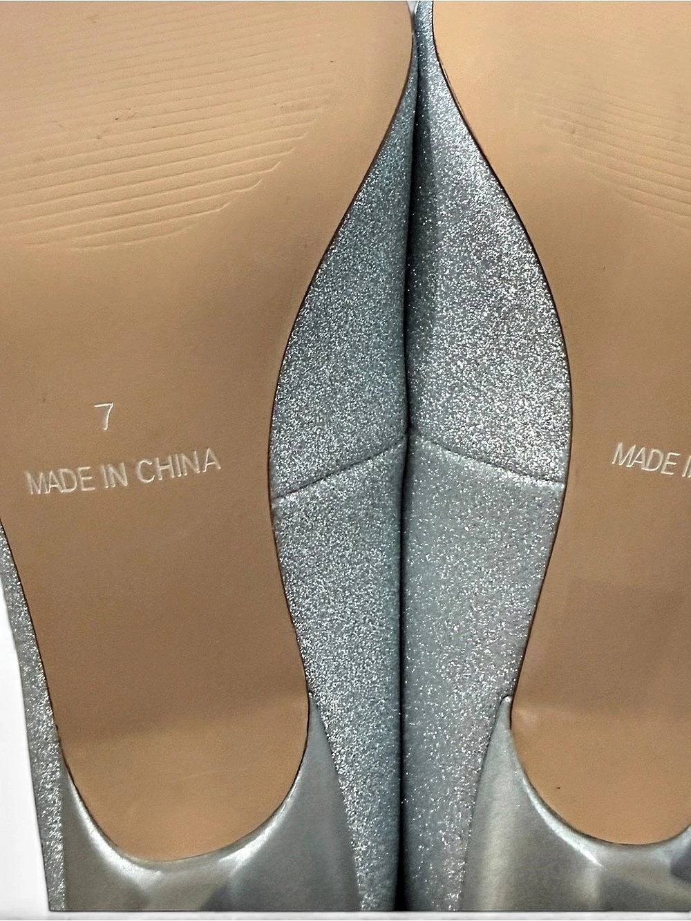 Suiara Crystal Embellished Heels Silver US 7 New - Picture 6 of 8